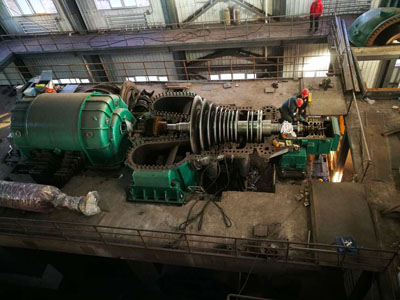 大同天建钢铁18mw汽轮发电机组成功并网发电!